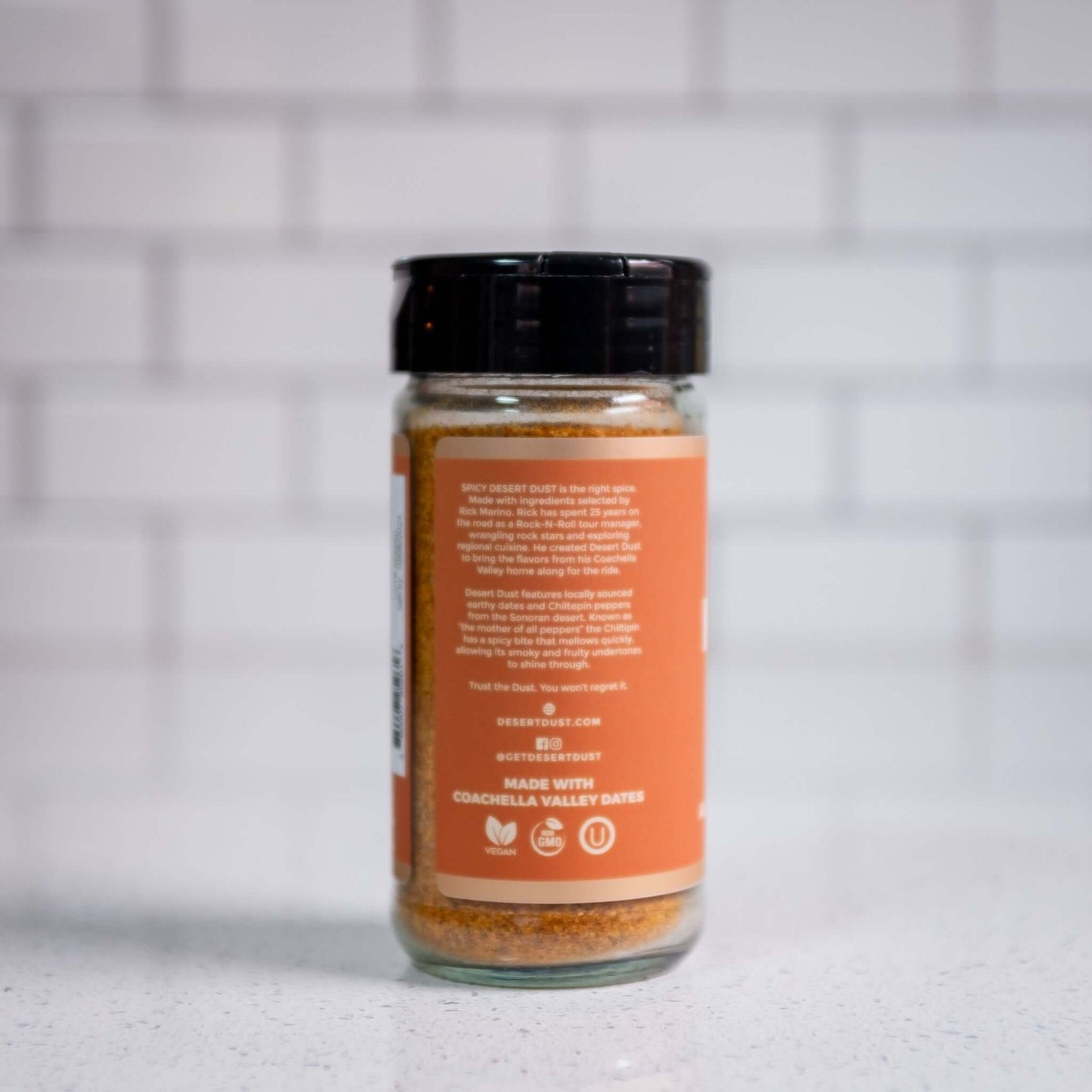 Spicy Desert Dust jar details