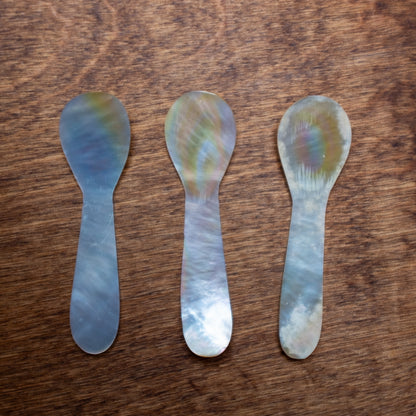 Mother of Pearl Caviar Spice Spoon